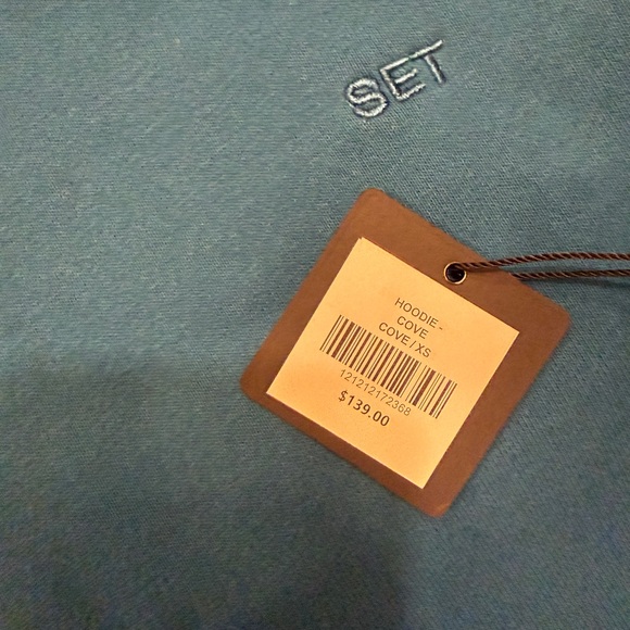 SET Active Blue Hoodie - Picture 2 of 2